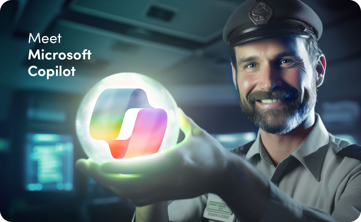 Treffen Sie Microsoft Copilot. In vier kostenlosen Webinaren lernen Sie das Potenzial des Ki-Assistenten kennen.