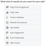 Ziele von Facebook-Anzeigen