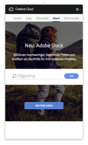 Adobe Stock in CC App