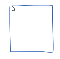 Freihandzeichnung Quadrat - Office 2016