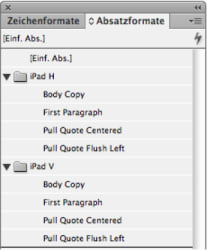 Adobe InDesign CS6 Layoutvarianten 5