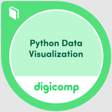 Digitaler Badge des Kurses Python Data Visualization