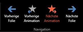 Abb. 8 Navigation (nicht während der Aufzeichnung)