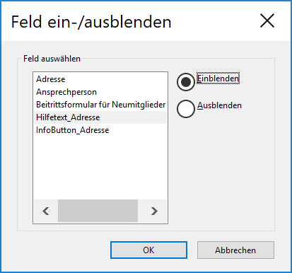 Dynamische Hilfetexte für PDF-Dokumente - OHNE JavaScript