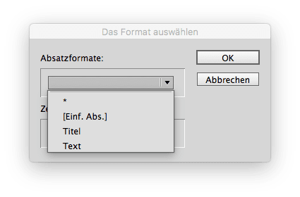 Absatzlinien in Indesign