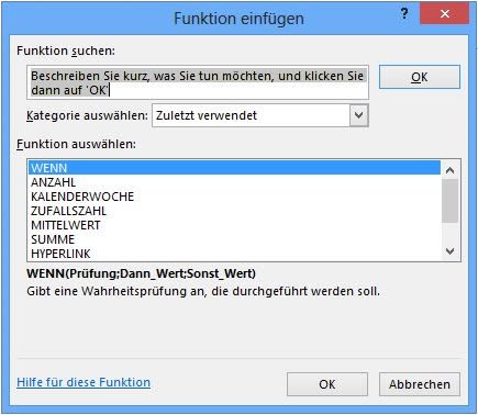 Excel-Funktion-einfügen-Digicomp