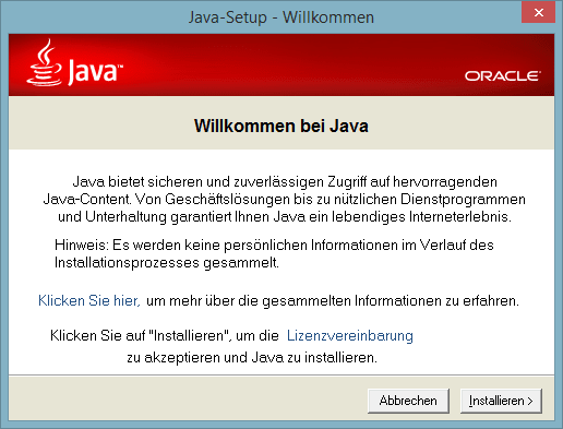 java-automatisches-update