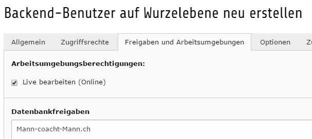 Content management mit TYPO3