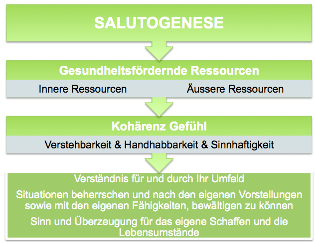 Salutogenese Grafik