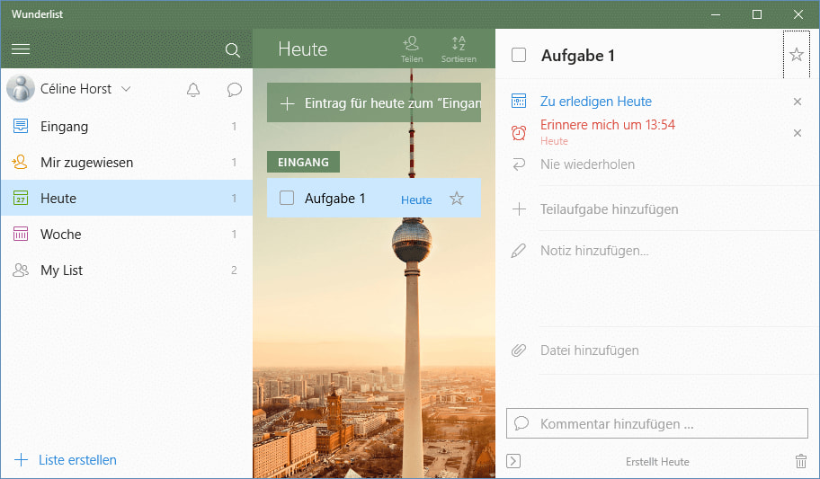 Wunderlist-Todo