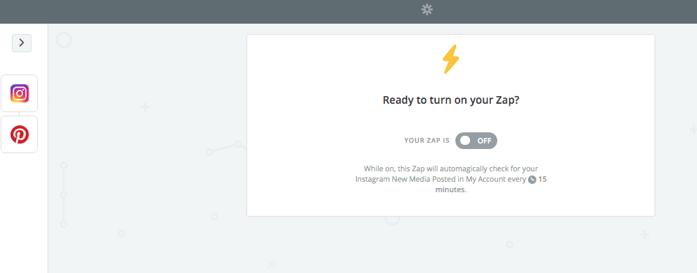 beispiel zapier instagram pinterest