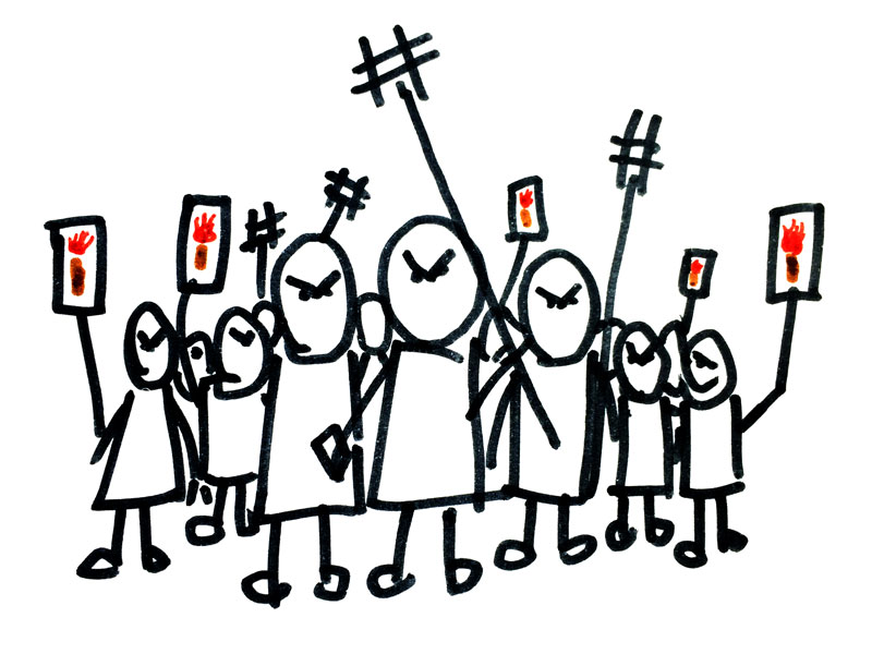 Light the flaming torches and stand back: Are you a good leader of your social media mob?