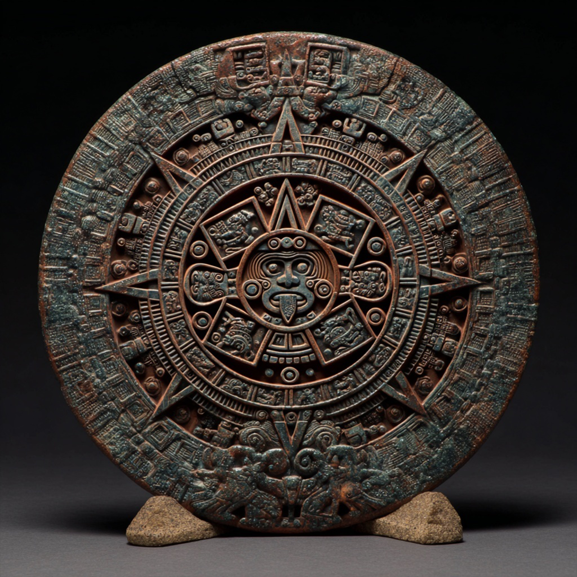 ☀️ The Aztec Sun Disc