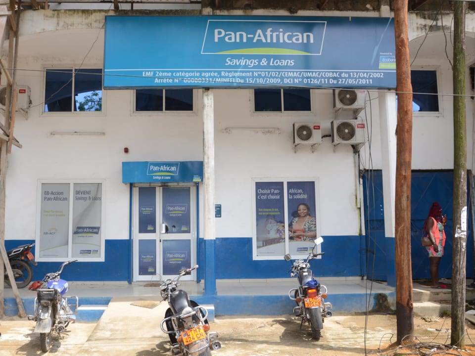 La façade de l'agence PASL de Bonamoussadi