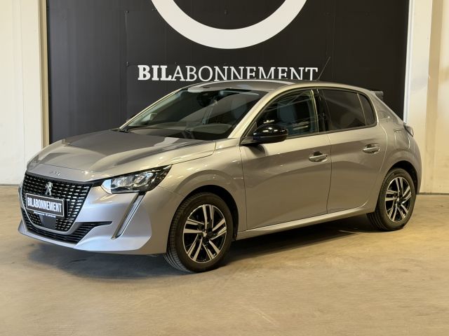Peugeot 208 Allure Pack 100 HKAbonnement fra3.499kr./md.Inkl. service og forsikring
