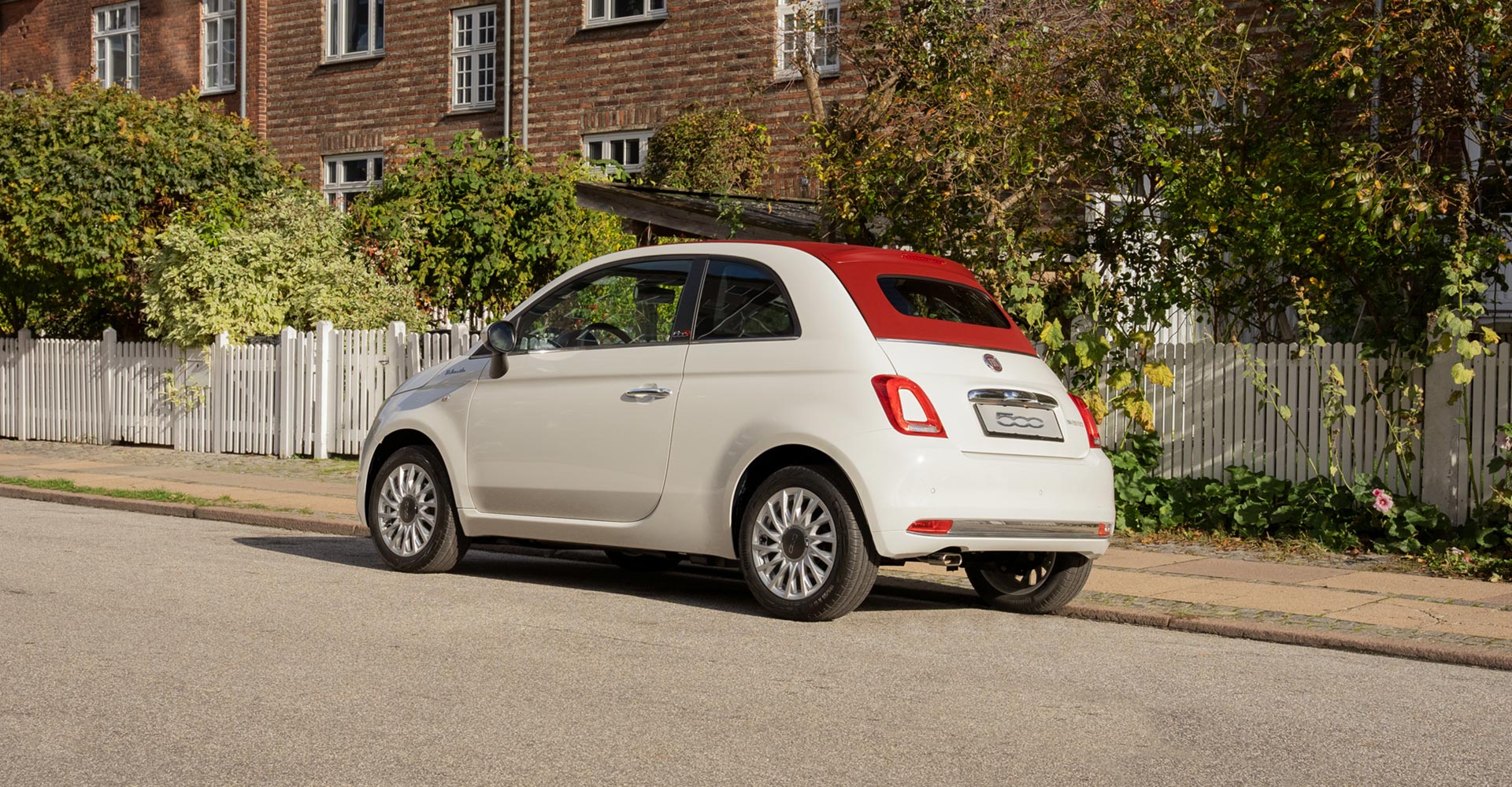 Fiat 500e bagende