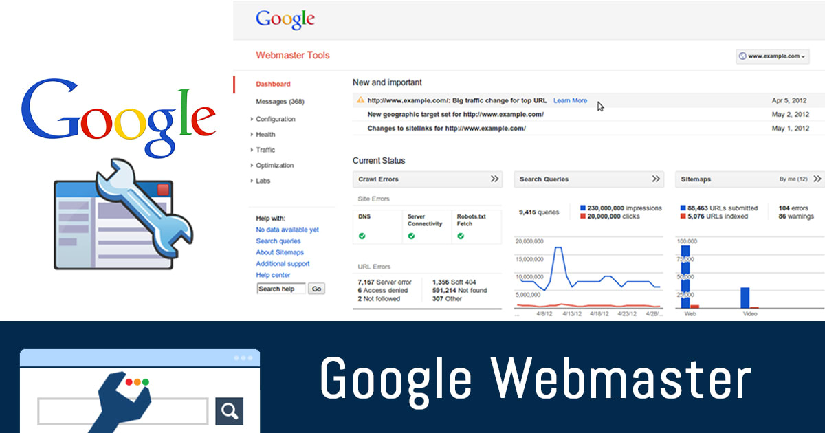 Best Digital Marketing Tool Google Webmaster