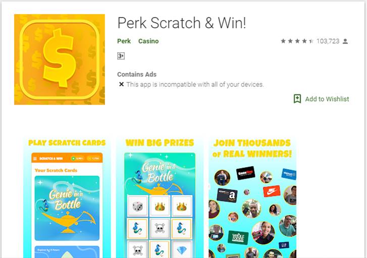 Perk app