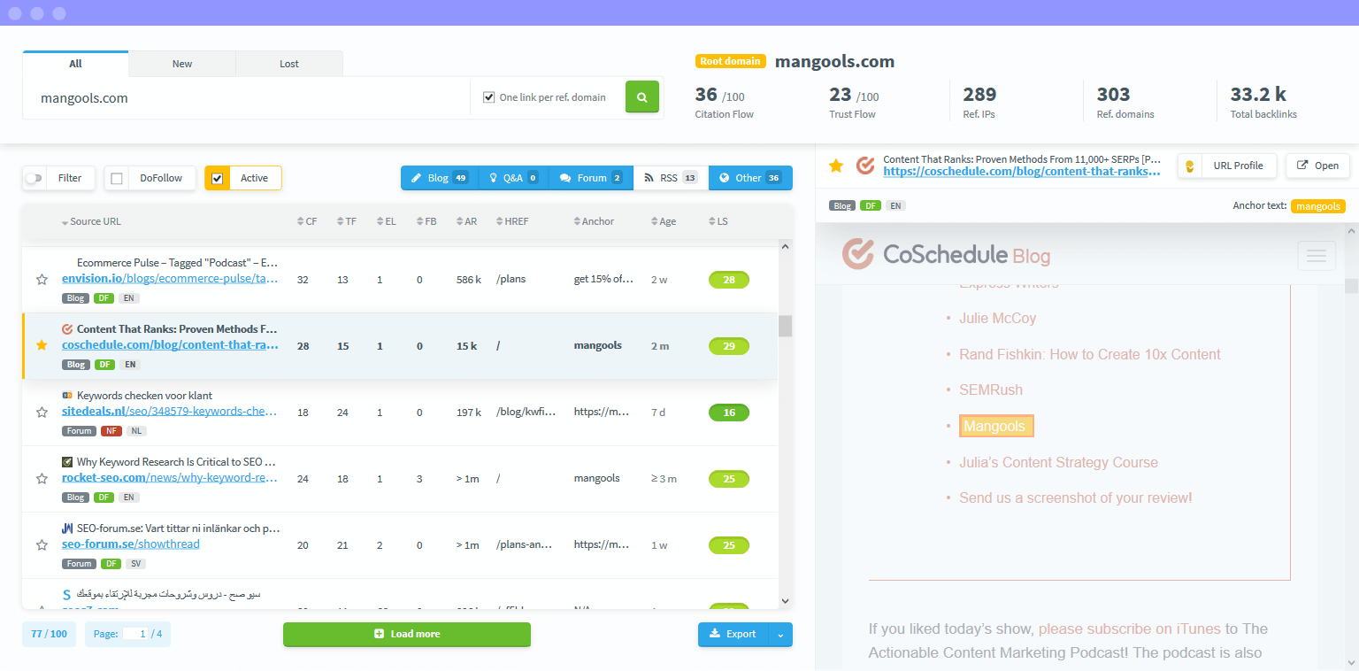 LinkMiner SEO Tool