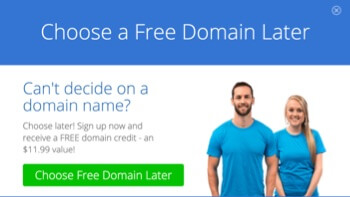 choose domain later