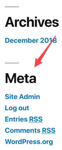 meta data