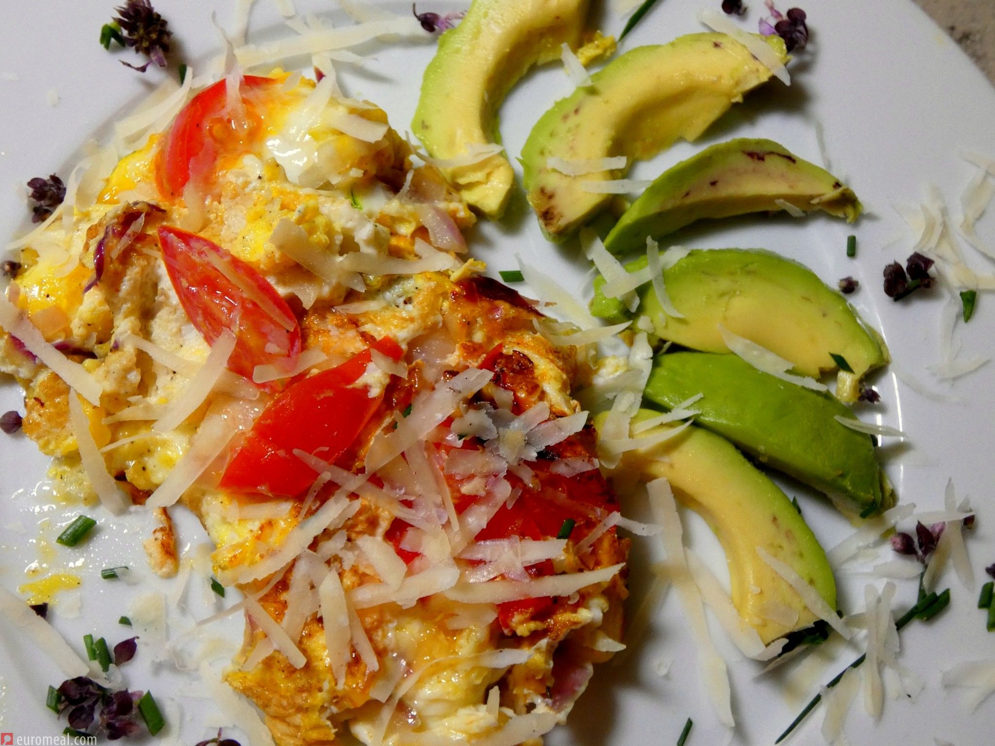 Rührei mit Avocado - euromeal.com Rührei mit Avocado - euromeal.com