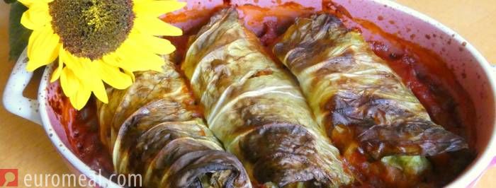 Krautrouladen mit Süßkartoffel Füllung - euromeal.com