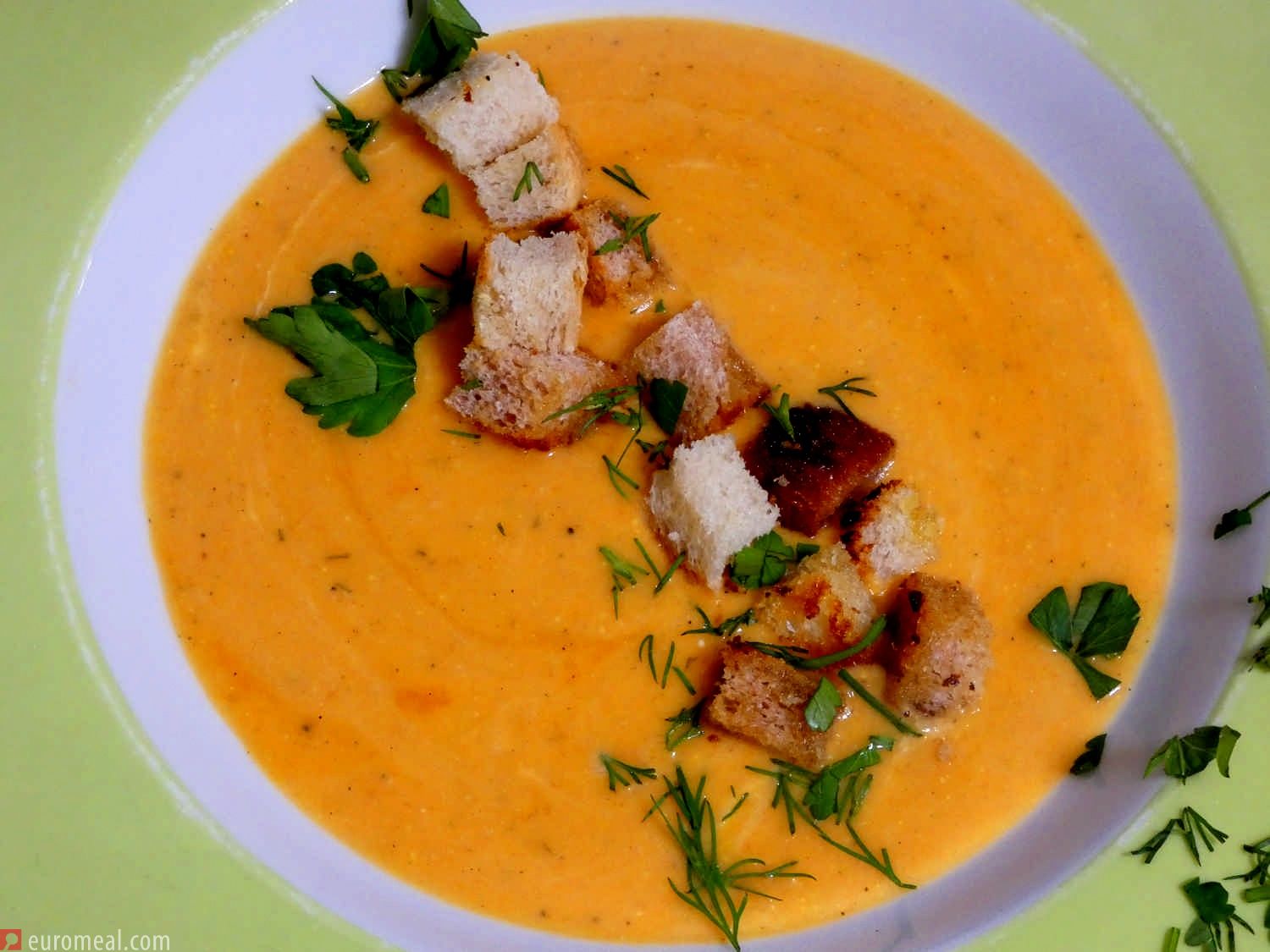Kürbiscremesuppe