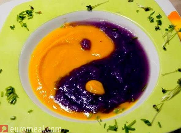 Süßkartoffel - Erdäpfelsuppe