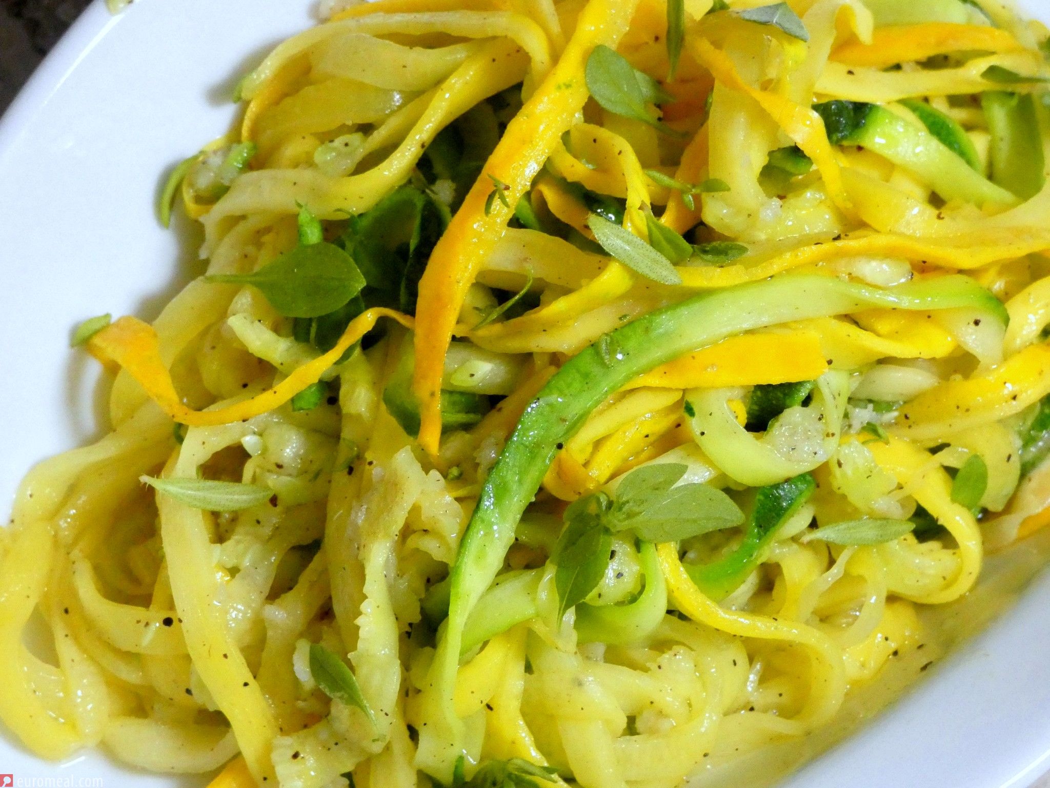 Zucchinispaghetti