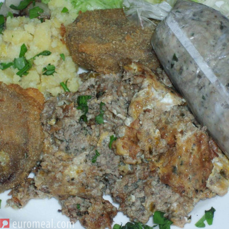 Bärlauch-Leberwurst gebraten