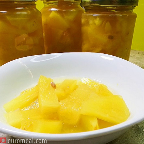 Ananas Kompott einkochen