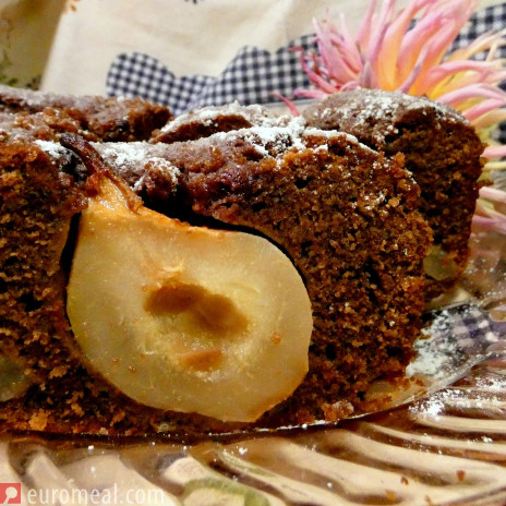 Birnen Schokoladen Kuchen