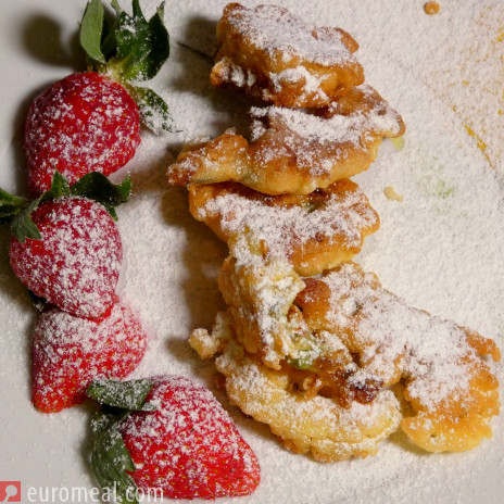 Akazienblüten gebacken