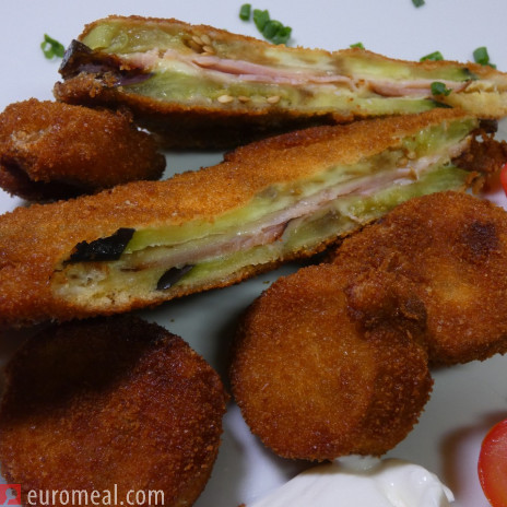 Auberginen Cordon bleu