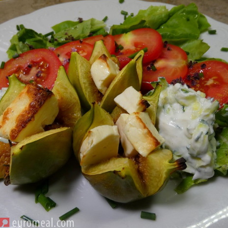 Gebackene Feigen mit Feta