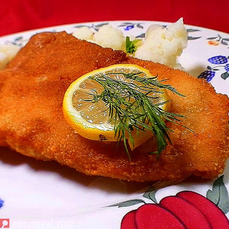 Gebackenes Buntbarschfilet