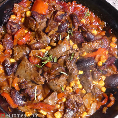Hühnerleber Chili