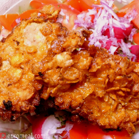 Knusper - Schnitzel vom Schweinefilet
