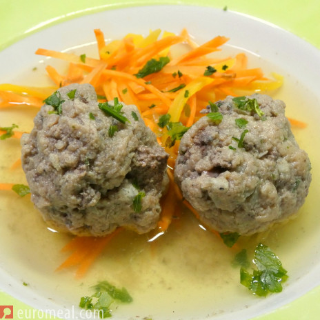 Leberknödel, herrliche Suppeneilage, selbst gemacht