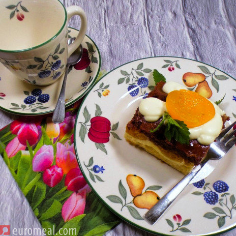 Marillen Mascarpone Kuchen