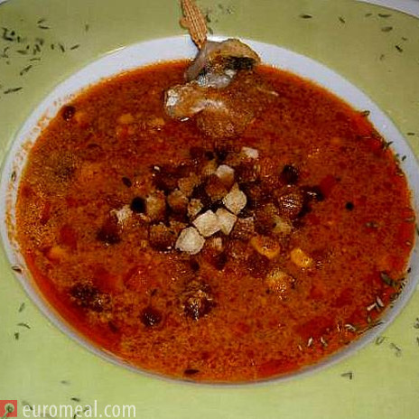 Pikante Fischsuppe
