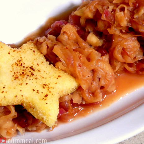 Kürbiskraut mit Maroni