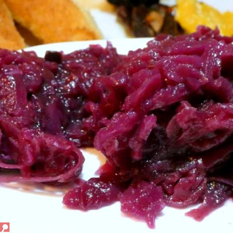 Rotkohl aus tiefgekühltem Kohl