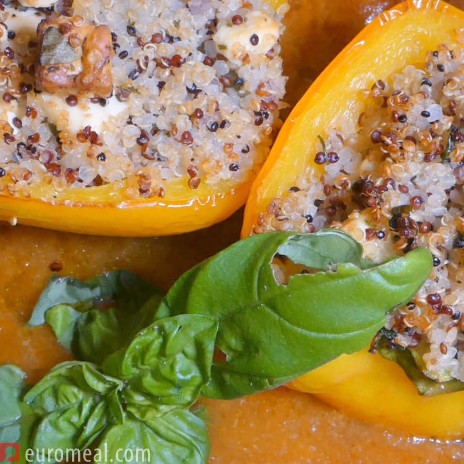 Gefüllte Paprika vegetarisch