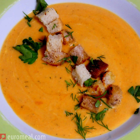 Kürbiscremesuppe