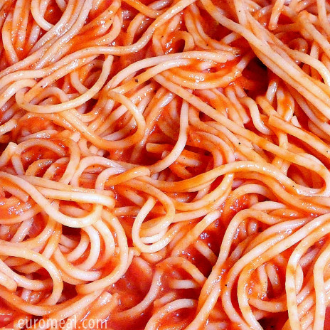 Spaghetti in Paradeissauce