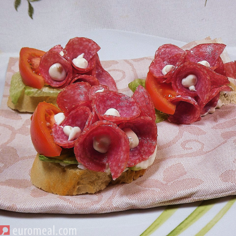 Salami Brötchen