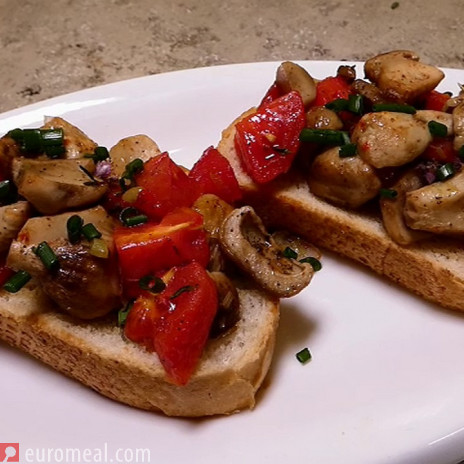 Steinpilz - Bruschetta
