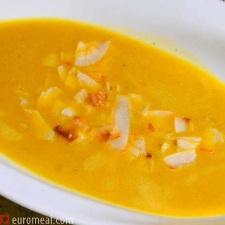Süßkartoffel - Kokos Suppe